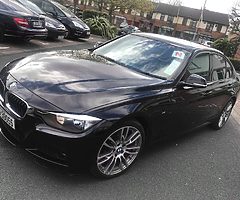 2014 Black BMW 320d M Sport 2l Diesel Automatic 83K miles