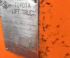Toyota forklift low mast - Image 6/7
