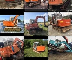 DIGGERS IN ANY CONDITION CALL ME FOR BEST PRICE
