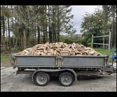 Loose briquettes and hardwood timber