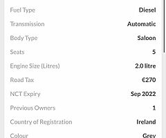 2015 BMW 520d MSport* see www.bcautos.ie for full ad details or to apply* - Image 3/9