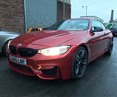 2015 BMW M4 S-A 3.0 DCT Convertible