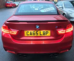 2015 BMW M4 S-A 3.0 DCT Convertible - Image 9/10