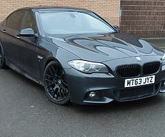 2013 63reg BMW 530D M Sport 4dr Auto Saloon *M Performance* PRO NAV, Harman Kardon