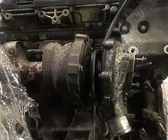 Ford engine with hole in block