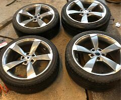 18” TTRS VW AUDI SEAT SKODA GOOD TYRES 5x112 07880705574 - Image 5/5