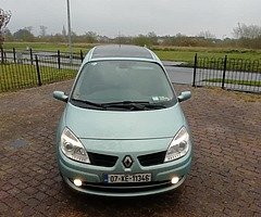 Grand scenic 7 seats 1.6 petrol 6 speed