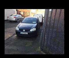 Mint golf fire damage not bad needs a roof liner and a door car 2005 1.4 petrol [hidden information] - Image 3/9