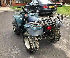 2002 Yamaha big bear  350cc