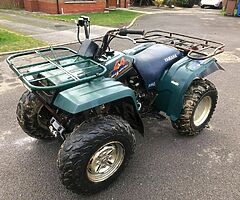 2002 Yamaha big bear  350cc