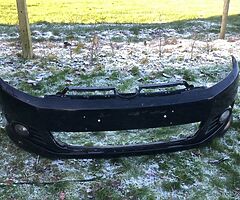 Mk6 golf rline front bumper,fogs and grill