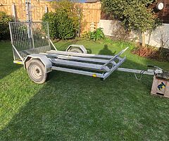 3 bike motocross trailer