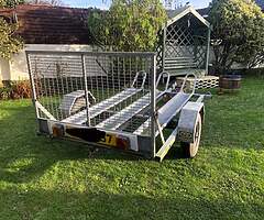 3 bike motocross trailer
