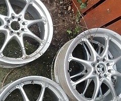 5 alloys for sale 18 7.5 all and 4x100 and 4x108 fit alloyw - Image 3/6
