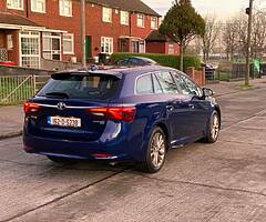 161 TOYOTA AVENSIS 1.6 DIESEL NEW MODEL LOW MILEAGE HIGH SPECK - Image 5/10