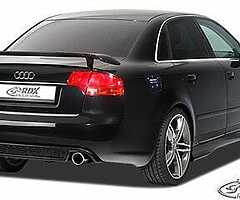 I bought a black a4b7 in the left front wing