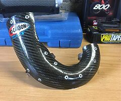 Pro garb on exhaust guard