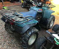 2001 Yamaha big bear 4x4 350cc