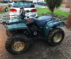 2001 Yamaha big bear 4x4 350cc