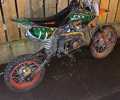 Cxx 110cc pitbike