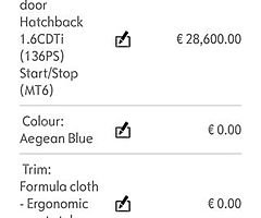 2017 Opel/Vauxhall Astra SRI ecoflex 1.6