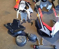 Ducati V4 track day set up