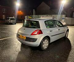 2003 renault megane 1.4 petrol motd till augest 90k miles