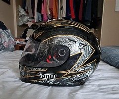 Agv crash helmet