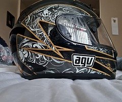 Agv crash helmet