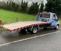 Empty truck leaving portadown heading to belfast direction