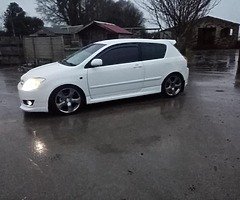 07 1.4 d4d Toyota corolla kitted