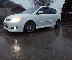 07 1.4 d4d Toyota corolla kitted