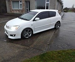 07 1.4 d4d kitted toyota corolla