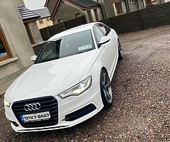 2013 Audi A6 s-line black addition