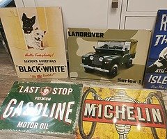 Man cave, shed, workshop, bar wall signs