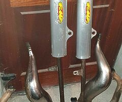Banshee FMF pipes