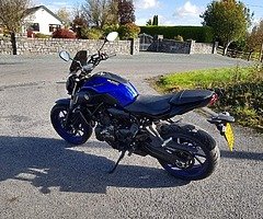 Yamaha MT07 ABS 2018