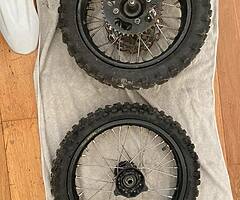 Pitbike wheels