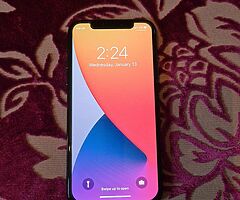 Black, Unlocked I.Phone X,  256gb