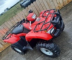 2013 honda 500 low hours