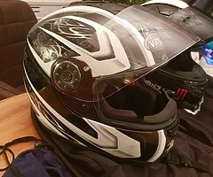 Assorted helmets