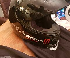 Assorted helmets