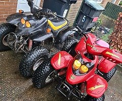 2 100cc quads
