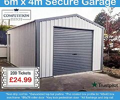 Secure Garage / Shed Fully Assembled for £24.99