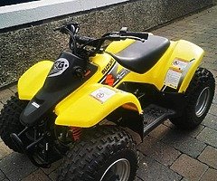 Suzuki lt 50cc quad like new one little crack in plastic other wise mint