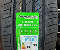 New tyres