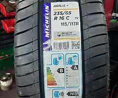 New tyres