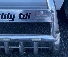 Caddy bull bar