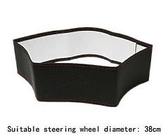 Microfiber car steering wheel cover