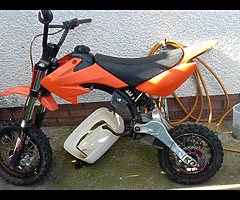 Looking a rolling pitbike frame and parts